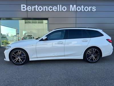 BMW Serie 3 320d 2.0 d 190cv 48V Touring M-SPORT MSPORT IVA ESPOSTA Bianco usata Castelfranco Veneto