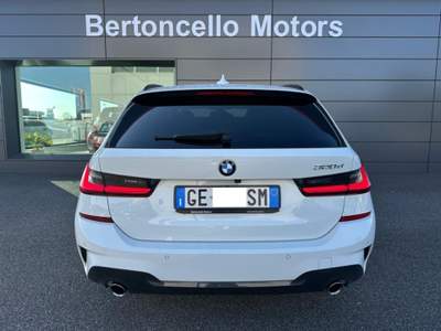 BMW Serie 3 320d 2.0 d 190cv 48V Touring M-SPORT MSPORT IVA ESPOSTA Bianco usata Castelfranco Veneto