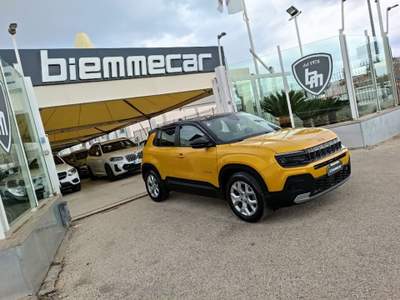 Jeep Avenger 1.2 Turbo Summit   iva esposta Giallo usata Augusta