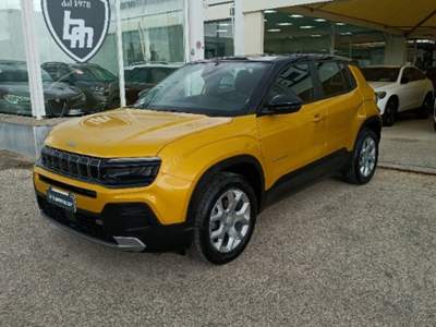 Jeep Avenger 1.2 Turbo Summit   iva esposta Giallo usata Augusta