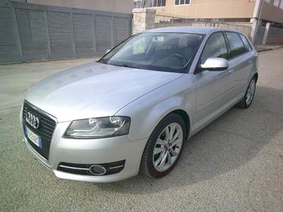 Audi A3 SPB 2.0 TDI 170 CV F.AP. S tronic Ambition Argento usata Montemesola