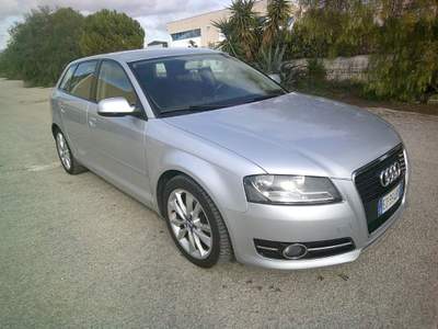Audi A3 SPB 2.0 TDI 170 CV F.AP. S tronic Ambition Argento usata Montemesola