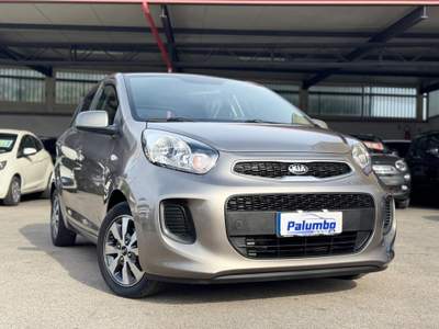 Kia Picanto 1.0 12V EcoGPL 5 porte Glam Grigio usata Qualiano