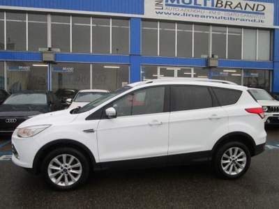 Ford Kuga 2.0 TDCI 150 CV 4WD Automatico Titanium X Navi Bianco usata Piacenza
