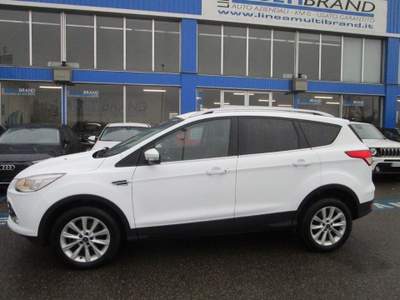 Ford Kuga 2.0 TDCI 150 CV 4WD Automatico Titanium X Navi Bianco usata Piacenza