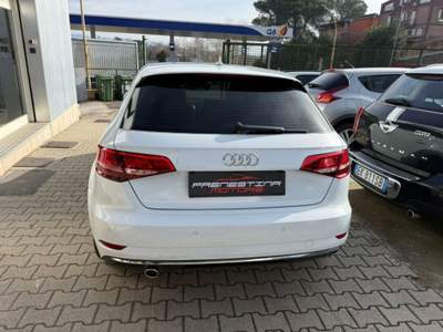 Audi A3 SPB 1.6 TDI S tronic Sport Bianco usata Roma