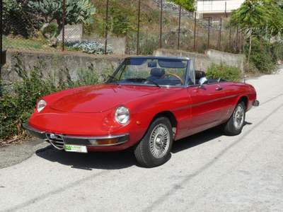 Alfa Romeo Spider 1.3 DUETTO - CERTIFICATA ASI Rosso usata Ragusa