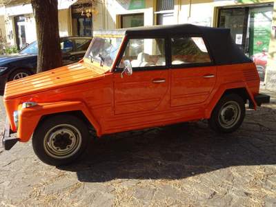 Volkswagen Golf Pescaccia 18/H1 Cabrio - 1971 ASI Arancione usata Castel Maggiore
