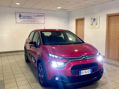 Citroen C3 BlueHDi 100 S&S Feel Pack Rosso usata San Giorgio Jonico