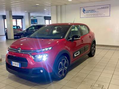 Citroen C3 BlueHDi 100 S&S Feel Pack Rosso usata San Giorgio Jonico
