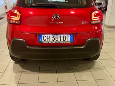Citroen C3 BlueHDi 100 S&S Feel Pack Rosso usata San Giorgio Jonico