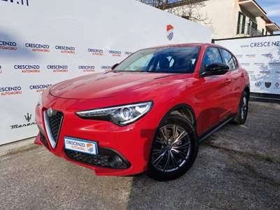 Alfa Romeo Stelvio 2.2 TD 180 CV AT8 RWD Super - MINI RATA Rosso usata Nocera Superiore