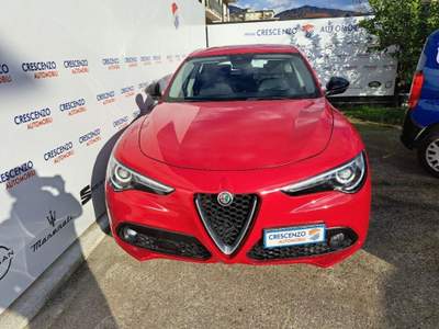 Alfa Romeo Stelvio 2.2 TD 180 CV AT8 RWD Super - MINI RATA Rosso usata Nocera Superiore