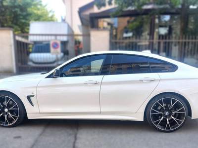 BMW Serie 4 Gran Coupé 425d 425D 224 CV STEPTRONIC Bianco usata Collegno