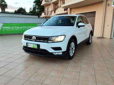 Volkswagen Tiguan 1.6 TDI SCR Business BlueMotion Technology Bianco usata Agrigento
