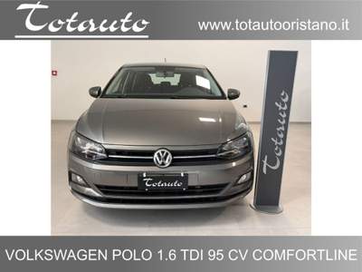 Volkswagen Polo 1.6 TDI 95 CV 5p. Comfortline BlueMotion Technolog Grigio usata Ghilarza