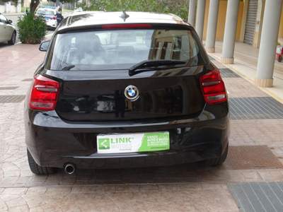 BMW Serie 1 114d 1.6 D. 95 CV Nero usata Quartu Sant'Elena