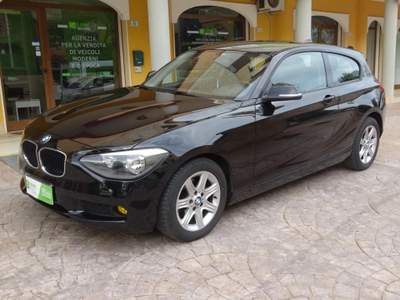 BMW Serie 1 114d 1.6 D. 95 CV Nero usata Quartu Sant'Elena