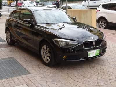 BMW Serie 1 114d 1.6 D. 95 CV Nero usata Quartu Sant'Elena