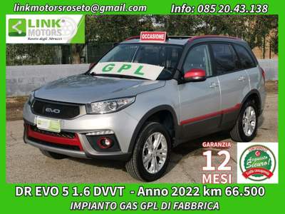 Evo 5 1.6 Bi-Fuel GPL di fabbrica - GARANZIA12 - Grigio usata Roseto degli Abruzzi