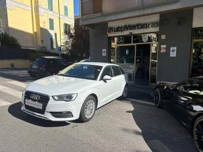 Audi A3 SPB 1.4 TFSI g-tron Ambition Bianco usata Roma