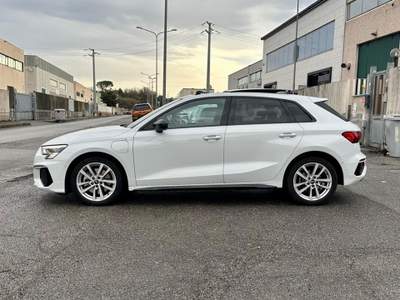 Audi A3 SPB 40 TFSI e S tronic S line edition Bianco usata Fonte Nuova