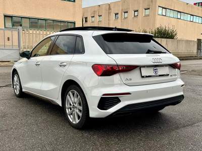 Audi A3 SPB 40 TFSI e S tronic S line edition Bianco usata Fonte Nuova