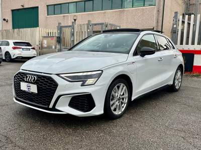 Audi A3 SPB 40 TFSI e S tronic S line edition Bianco usata Fonte Nuova