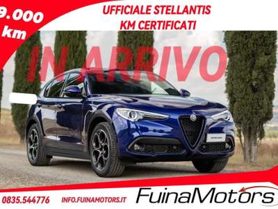 Alfa Romeo Stelvio 2.2 Turbodiesel 210 CV AT8 Q4 Veloce Blu/Azzurro usata Bernalda