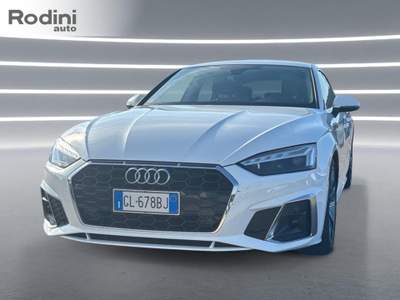 Audi A5 SPORTBACK 35 2.0 TDI MHEV SLINE EDITION Bianco usata ZEVIO