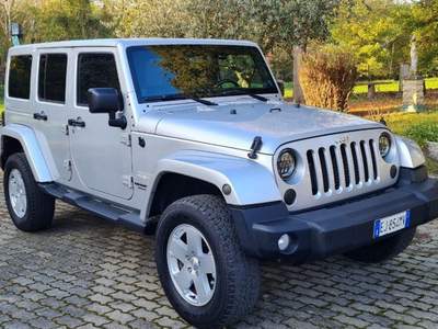 Jeep Wrangler 2.8 CRD DPF Sahara Auto Grigio usata Castelnuovo Rangone