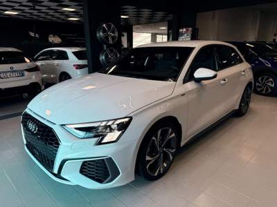 Audi A3 SPB 35 TFSI S tronic S line edition Bianco usata TORINO