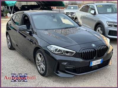 BMW Serie 1 118d D MSPORT IVA AUTO NAVI LED C17 CRUISE CARPLAY Nero usata Pescara