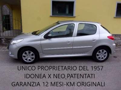Peugeot 206 Plus 5p 1.1 X-Line-UNICO PROPRIETARIO !! Grigio usata Samolaco