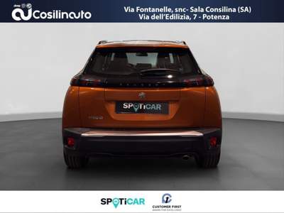 Peugeot 2008 1.5 BlueHDi 130Cv S&S Automatica Allure Arancione usata Sala Consilina