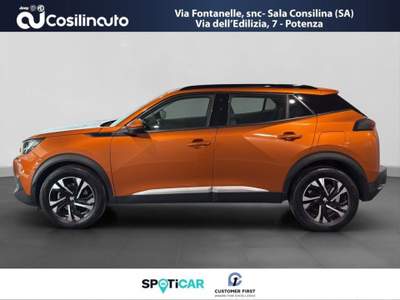 Peugeot 2008 1.5 BlueHDi 130Cv S&S Automatica Allure Arancione usata Sala Consilina