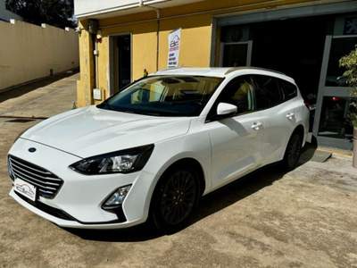 Ford Focus 1.5 EcoBlue 120 CV automatico SW Business Co-Pilot Bianco usata OLBIA