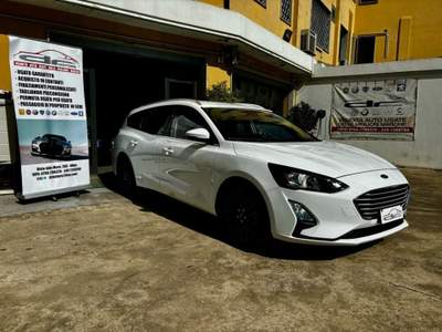 Ford Focus 1.5 EcoBlue 120 CV automatico SW Business Co-Pilot Bianco usata OLBIA