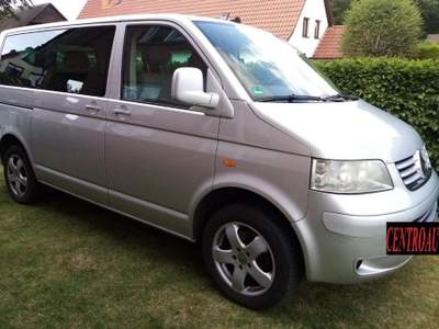 Volkswagen Transporter VW T5 2.5 Tdi 131cv 9Posti Caravelle Klima G.Train Argento usata Manerbio