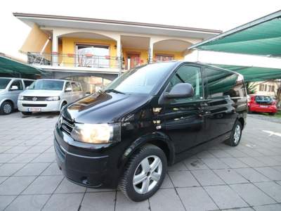 Volkswagen Multivan VW T5 2.0 tdi140cv 7PostiNavi Klima G.t eur5 Nero usata Manerbio