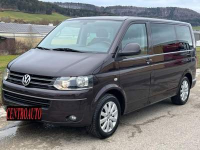 Volkswagen Multivan VW T5 2.0 Tdi 140cv7PostiWebastoEuro5KlimaNavi G.T Marrone usata Manerbio