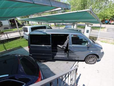 Volkswagen Multivan VW T5 2.5Tdi174cvHighlineWebasto7Posti Navi Klima Grigio usata Manerbio