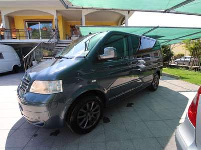 Volkswagen Multivan VW T5 2.5Tdi174cvHighlineWebasto7Posti Navi Klima Grigio usata Manerbio