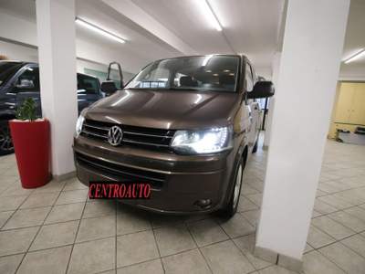 Volkswagen Multivan VW T5 2.0tdi 140cv 4Motion 7Posti Navi G.T Klima Marrone usata Manerbio