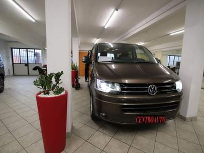 Volkswagen Multivan VW T5 2.0tdi 140cv 4Motion 7Posti Navi G.T Klima Marrone usata Manerbio