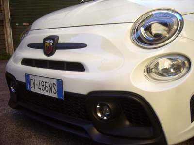 Abarth 595 1.4 Turbo T-Jet 165 CV Turismo Bicolore Tetto Nero Bianco usata Roma