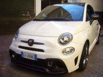 Abarth 595 1.4 Turbo T-Jet 165 CV Turismo Bicolore Tetto Nero Bianco usata Roma