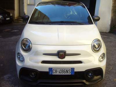 Abarth 595 1.4 Turbo T-Jet 165 CV Turismo Bicolore Tetto Nero Bianco usata Roma