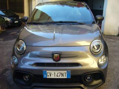 Abarth 595 1.4 Turbo T-Jet 165 CV Turismo Bicolore Tetto Nero Grigio usata Roma