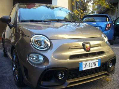 Abarth 595 1.4 Turbo T-Jet 165 CV Turismo Bicolore Tetto Nero Grigio usata Roma
